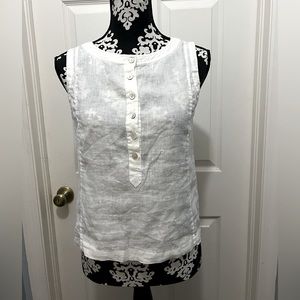 Eileen Fisher linen ladies top
